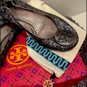 Fun Tori Burch flats! Worn twice